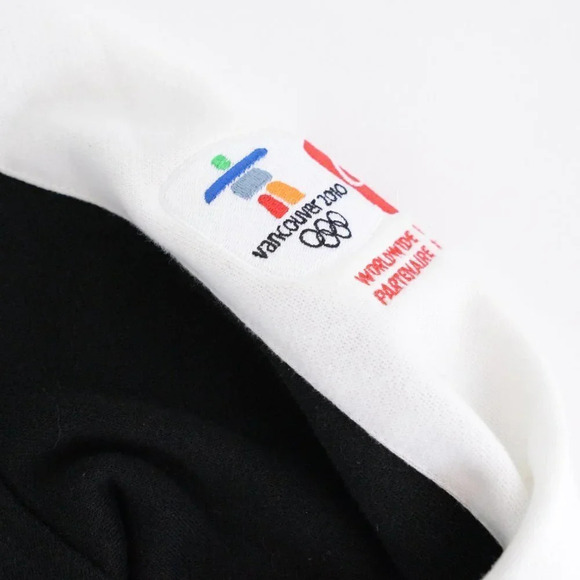 Coke Zero Black Zip Up Sweater Vancouver Olympics  2010 Size Medium - Picture 10 of 14